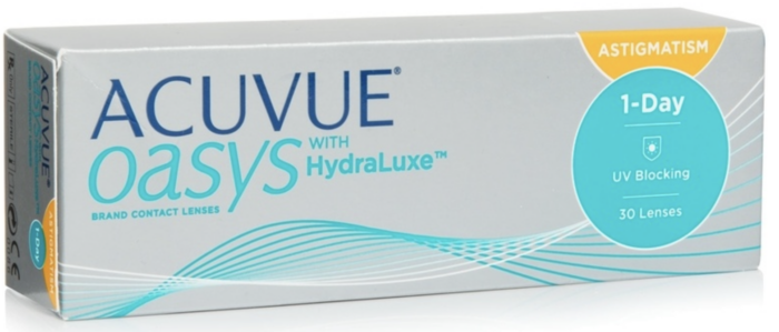 Acuvue Oasys 1-Day with HydraLuxe for Astigmatism (30 lenti)