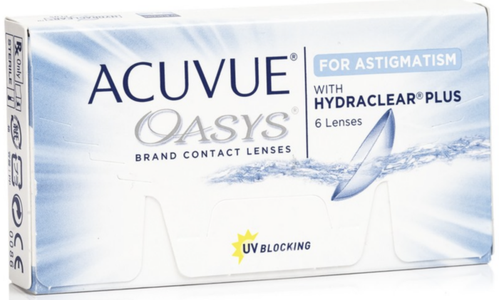 Acuvue Oasys for Astigmatism (6 lenti)