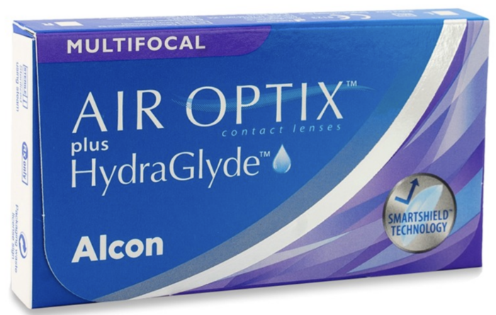 Air Optix plus HydraGlyde Multifocal (6 lenti)