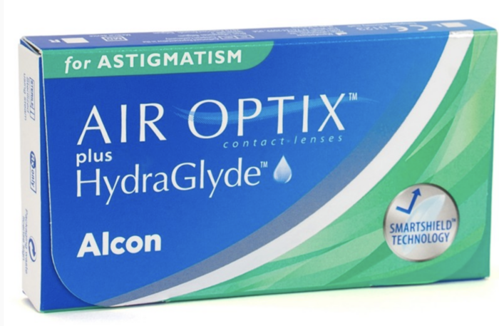 Air Optix plus HydraGlyde for Astigmatism (6 lenti)