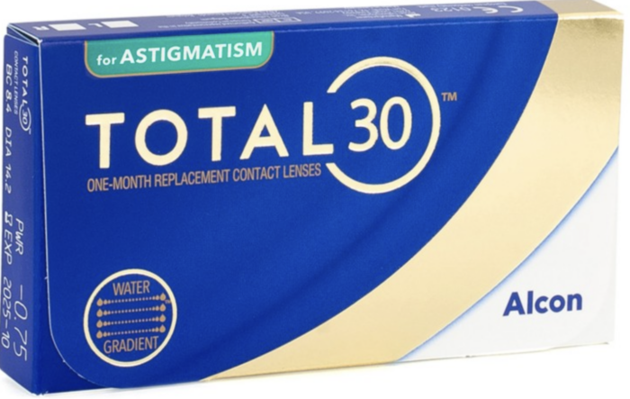 TOTAL30 for Astigmatism (3 lenti)